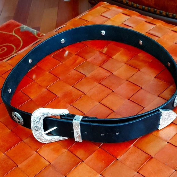 Custom Made Leather Western Belt. New Never Worn Reduced! $275 main image 7